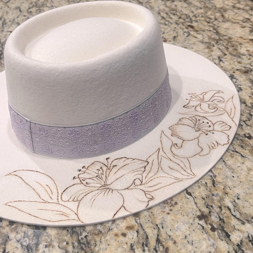 LOC Custom Burned Lily Hat - Picture 11 of 13